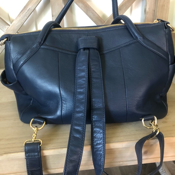 Lily Jade Diaper Bag/Handbag in Navy